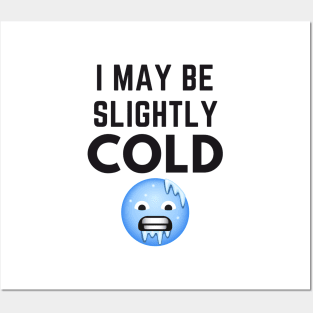 I May Be Slightly Cold Posters and Art